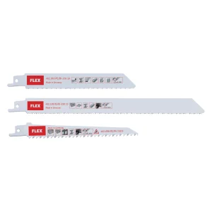 Súprava plátkov pre šabľové píly na plast/drevo/kov RS/BI Set VE3